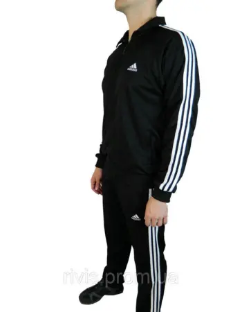 Adidas костюм мужской черный 54-56
