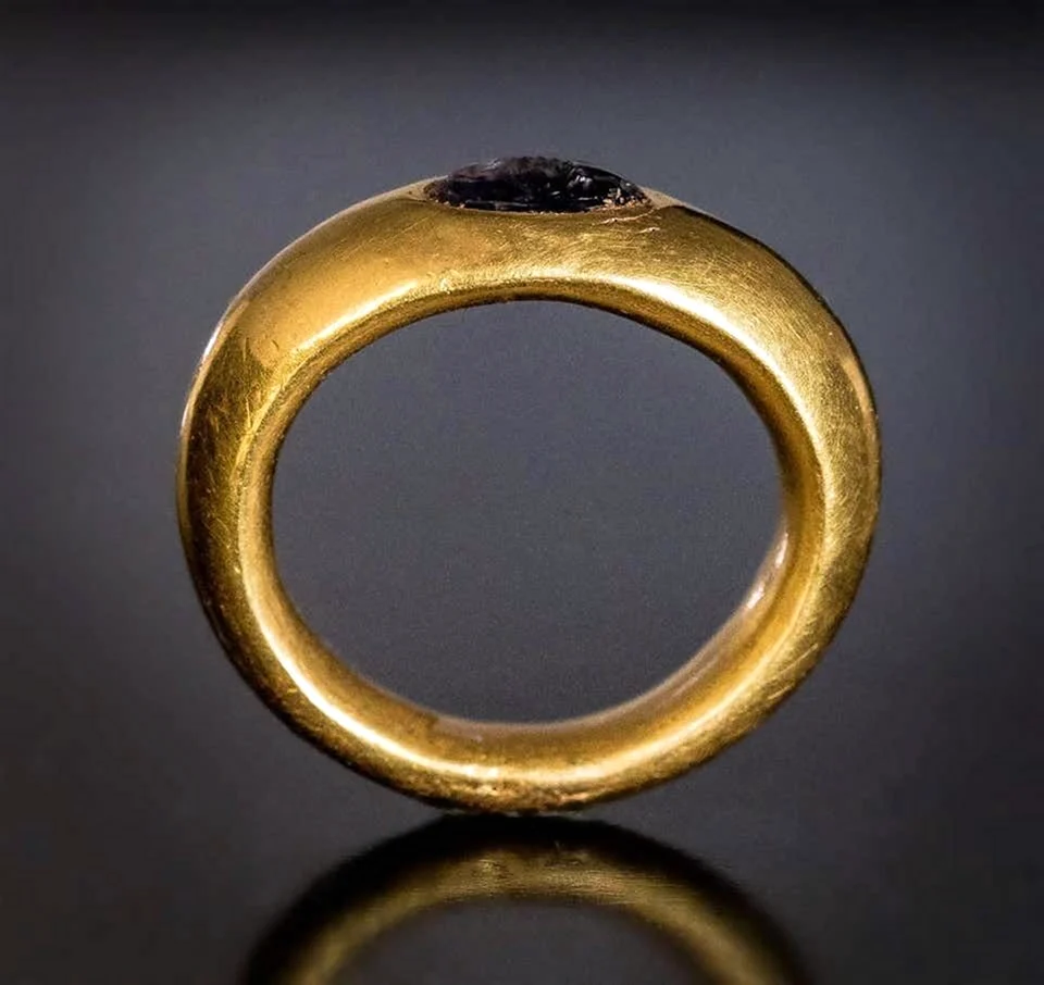 Античное кольцо золото