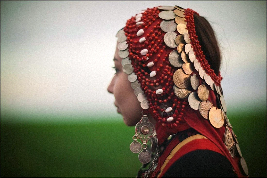 Башкирский национальный головной убор кашмау