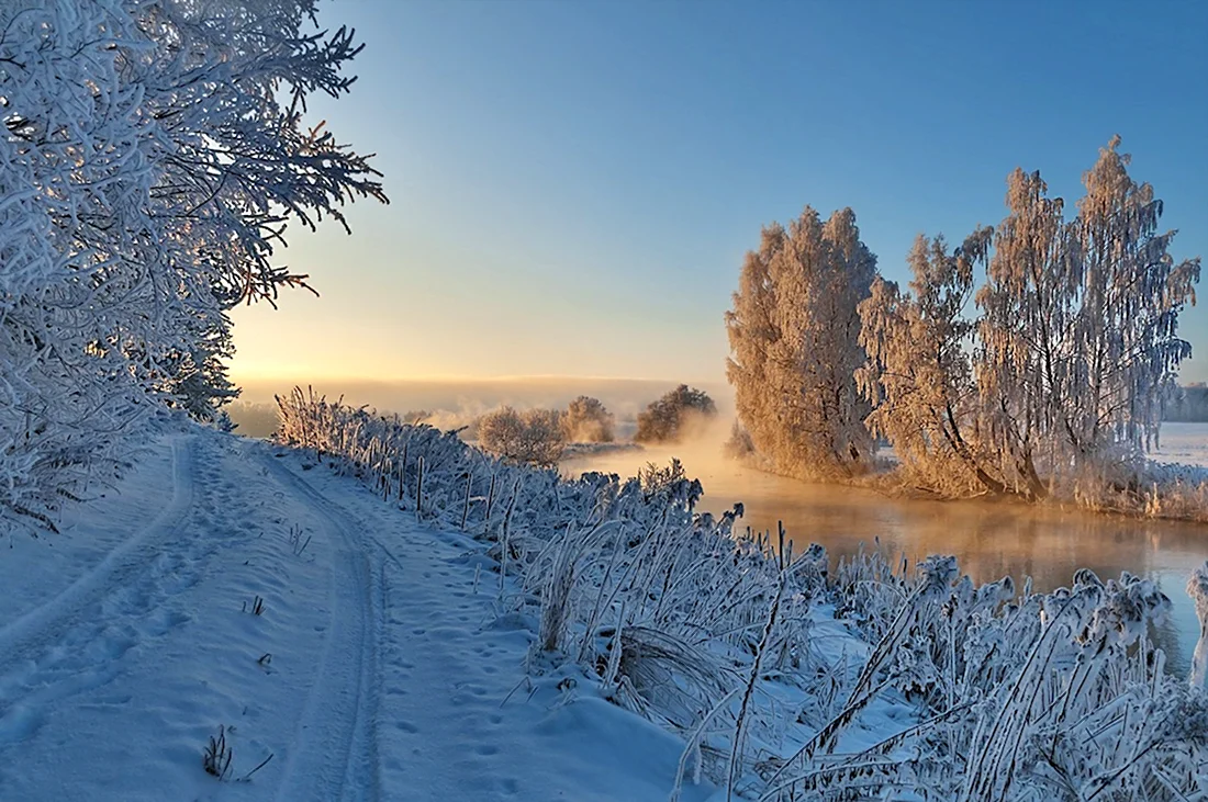 Беларусь зимой