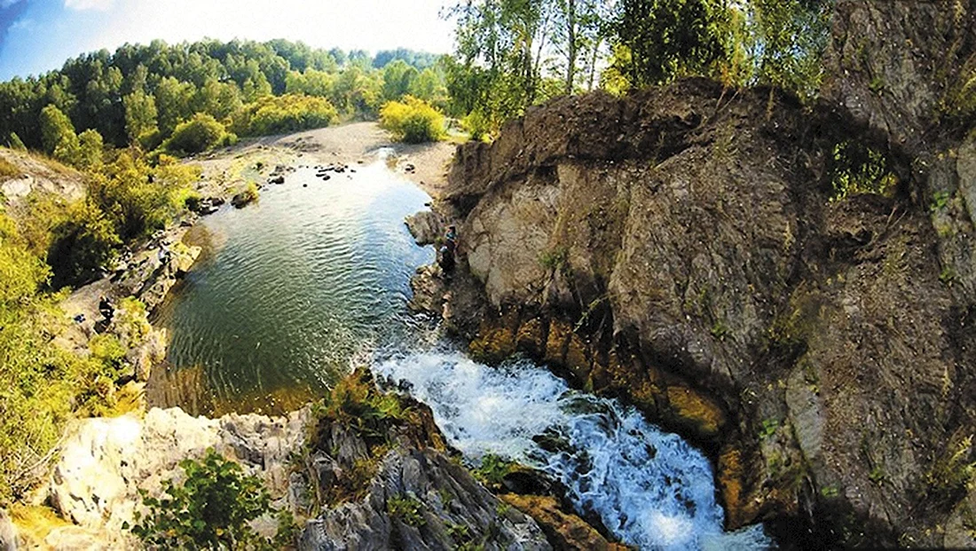 Беловский водопад Новосибирск