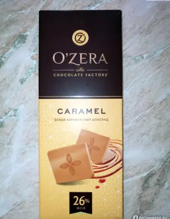 Белый шоколад o`Zera Caramel