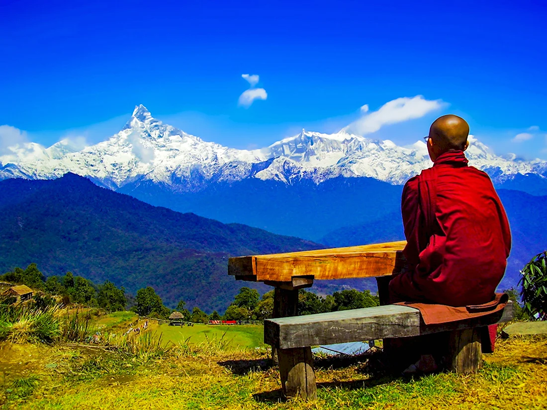 Буддизм Непал Гималаи