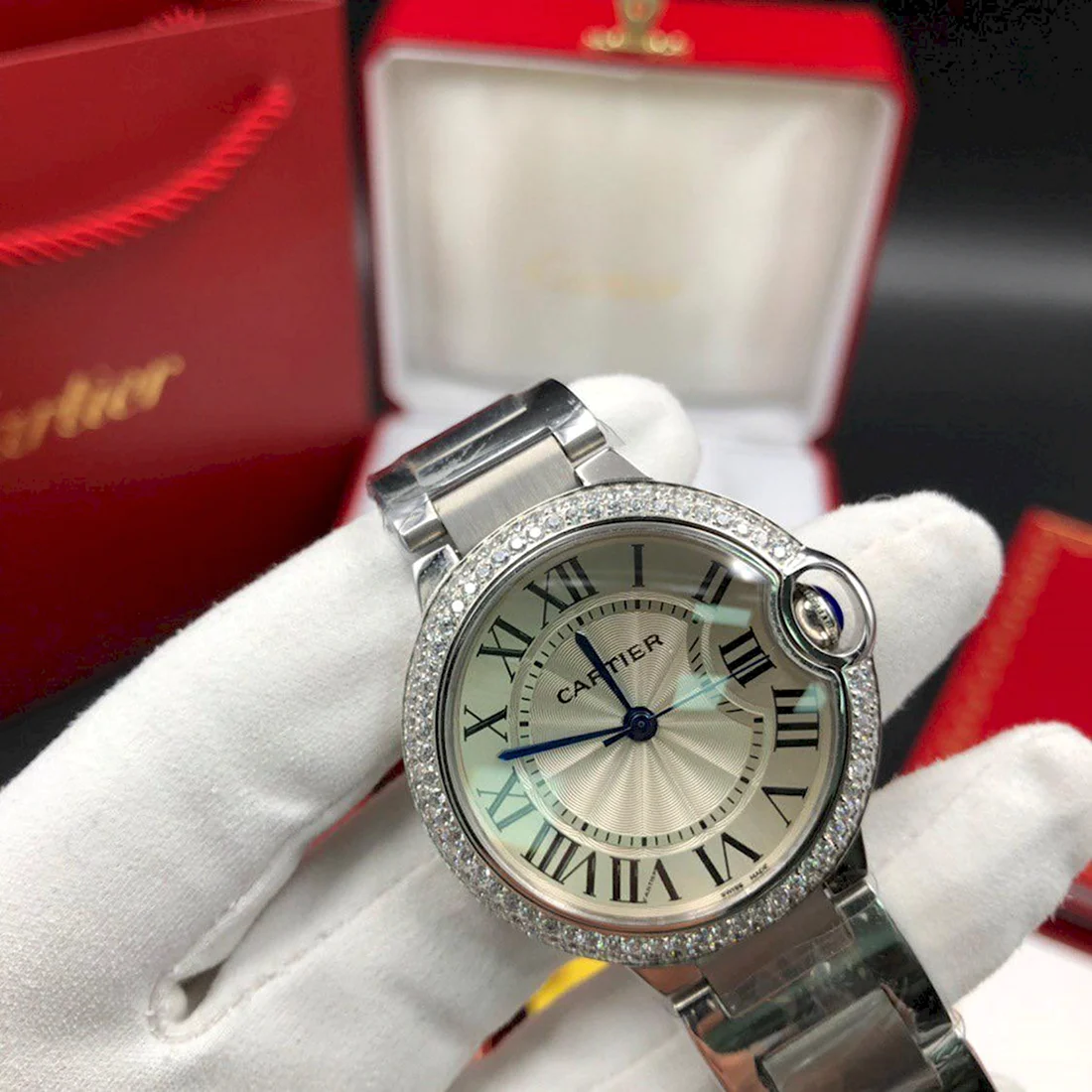 Часы Cartier женские nofa1048l