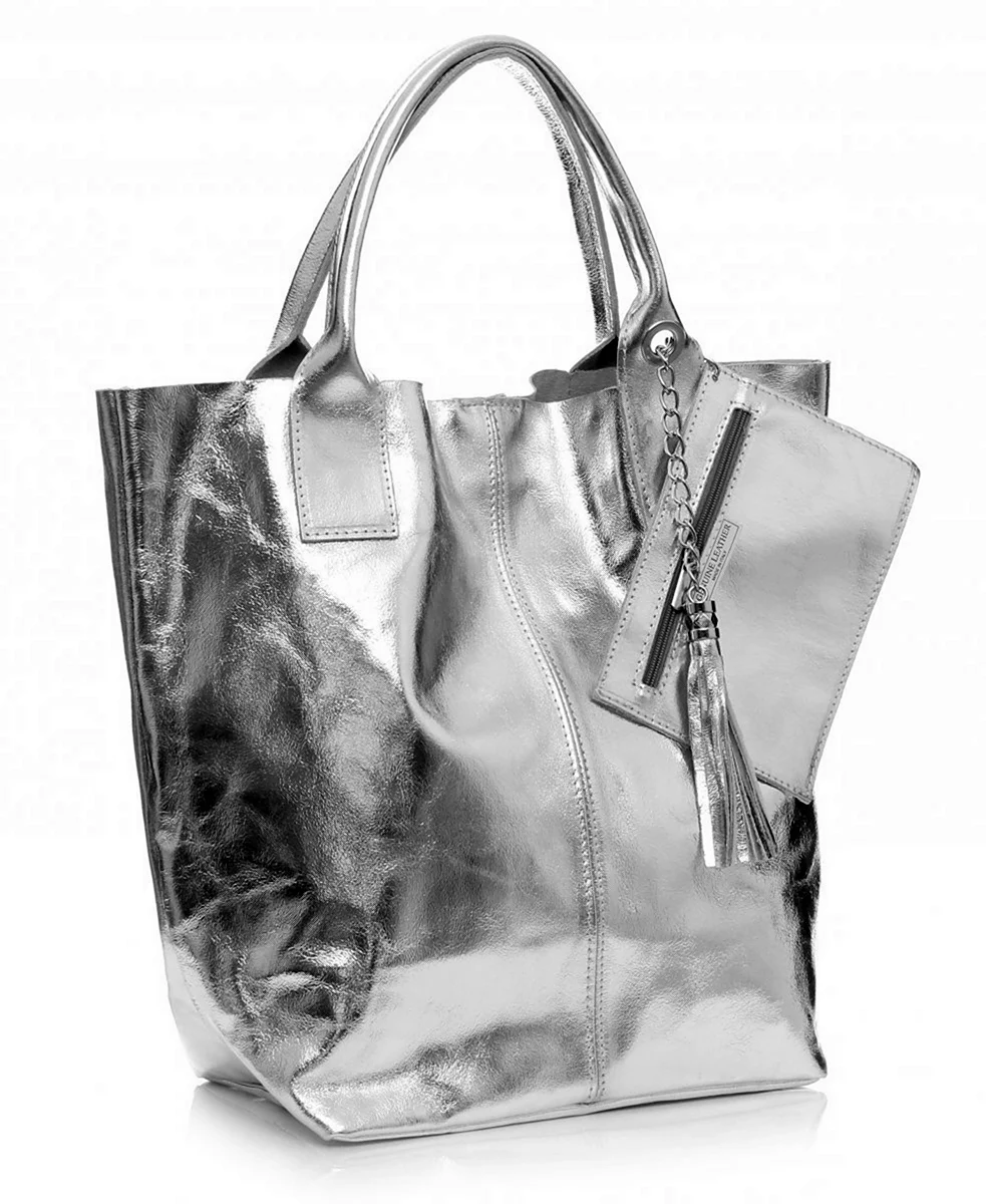 David Jones сумки шоппер с серебром