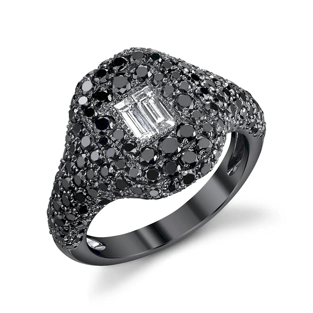 De Grisogono кольцо с черным камнем