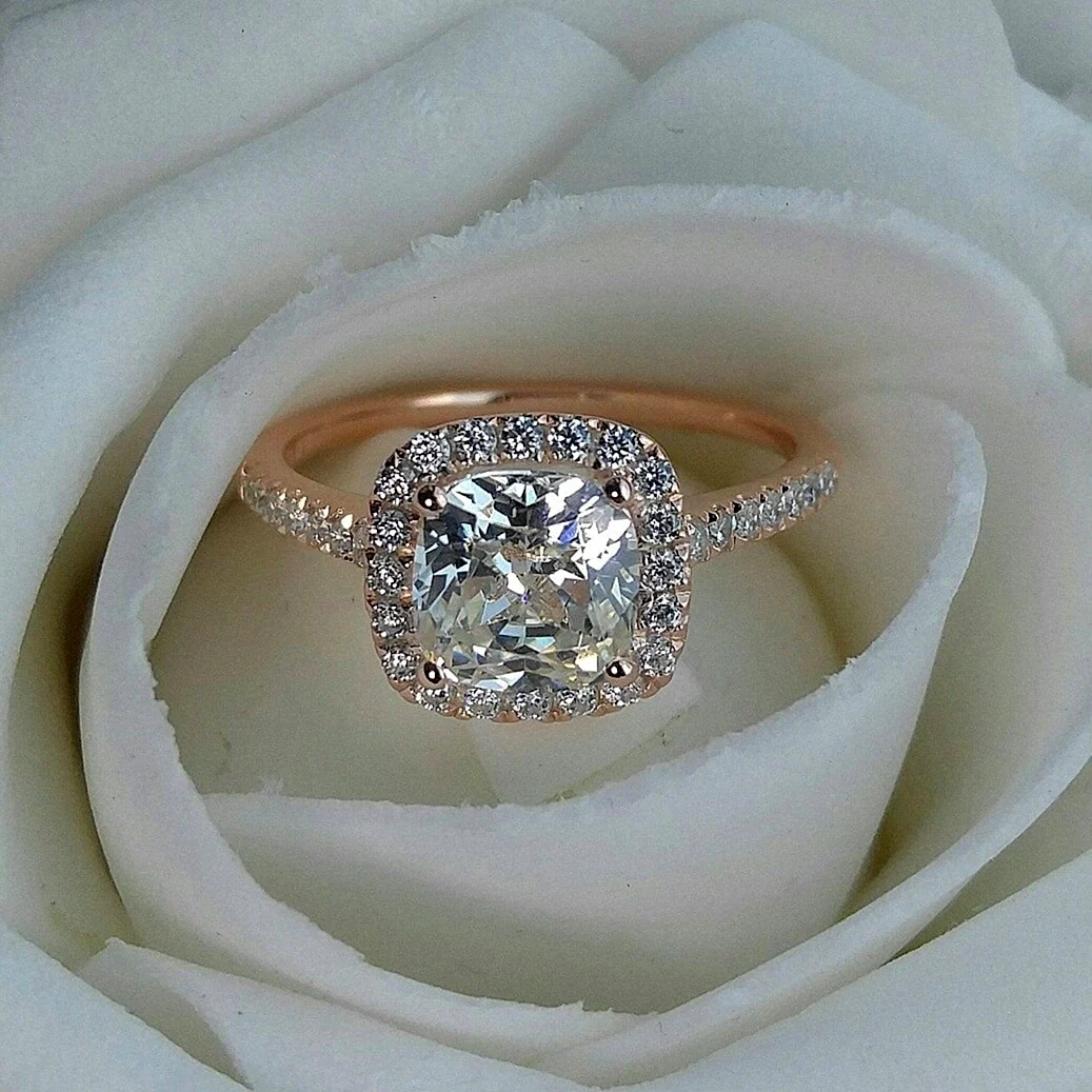 Диамонд кольцо с бриллиантами