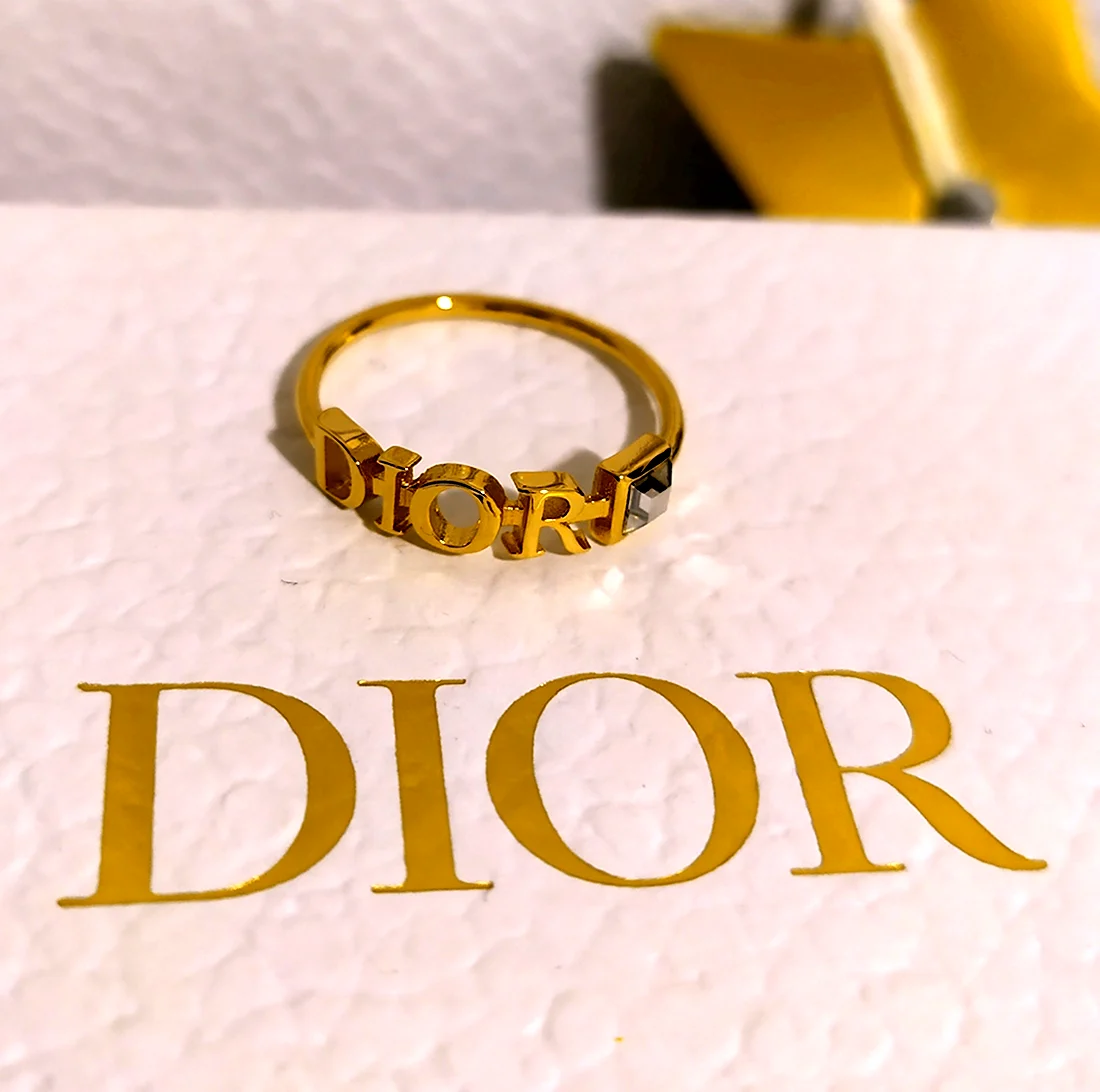 Dior Evolution Ring Gold