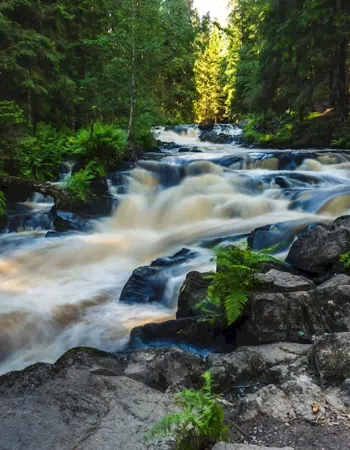 Долина водопадов Лумиваара