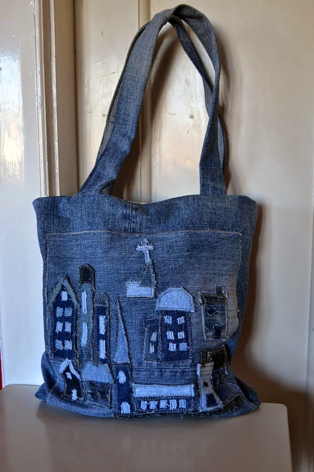 Джинсовая сумка от Марины Сохончук