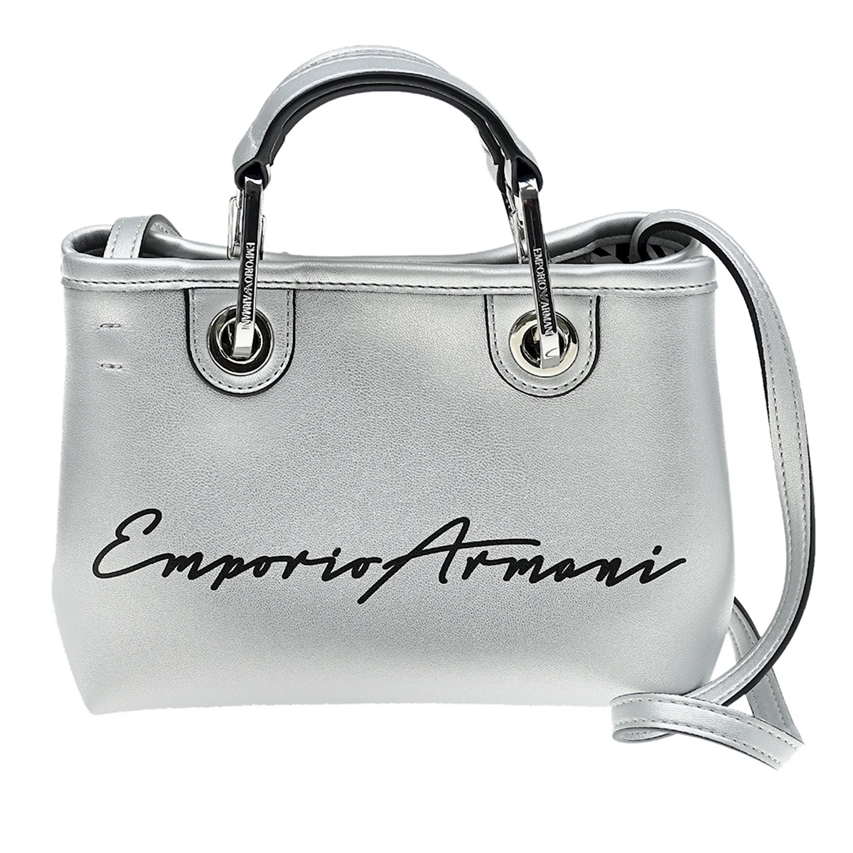 Emporio Armani Milano сумка белая с логотипом