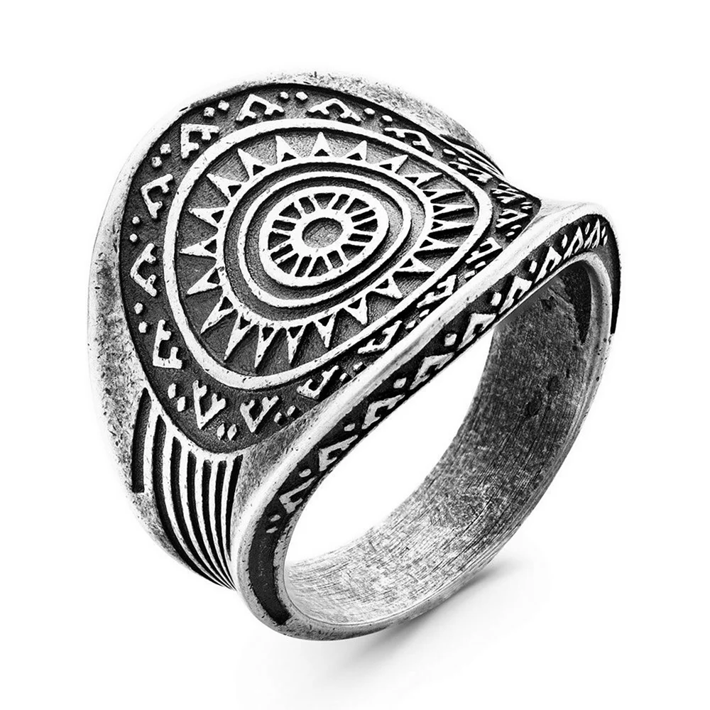 Этническое серебряное кольцо