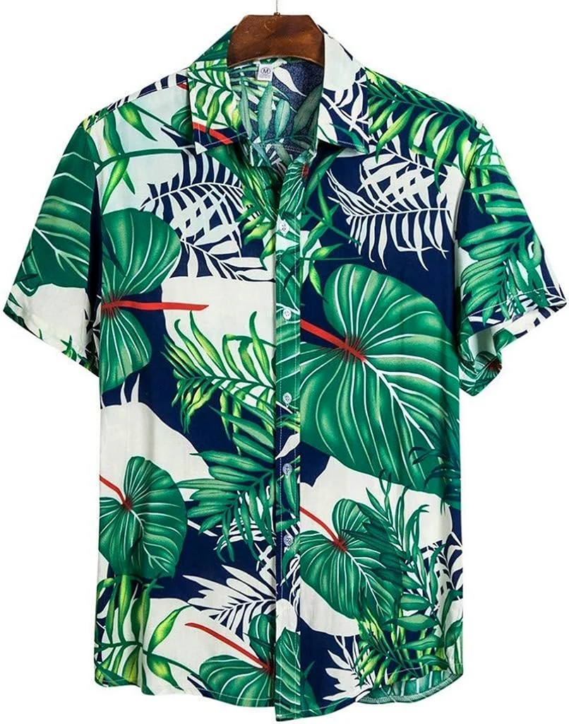 Гавайская рубашка мужская HM