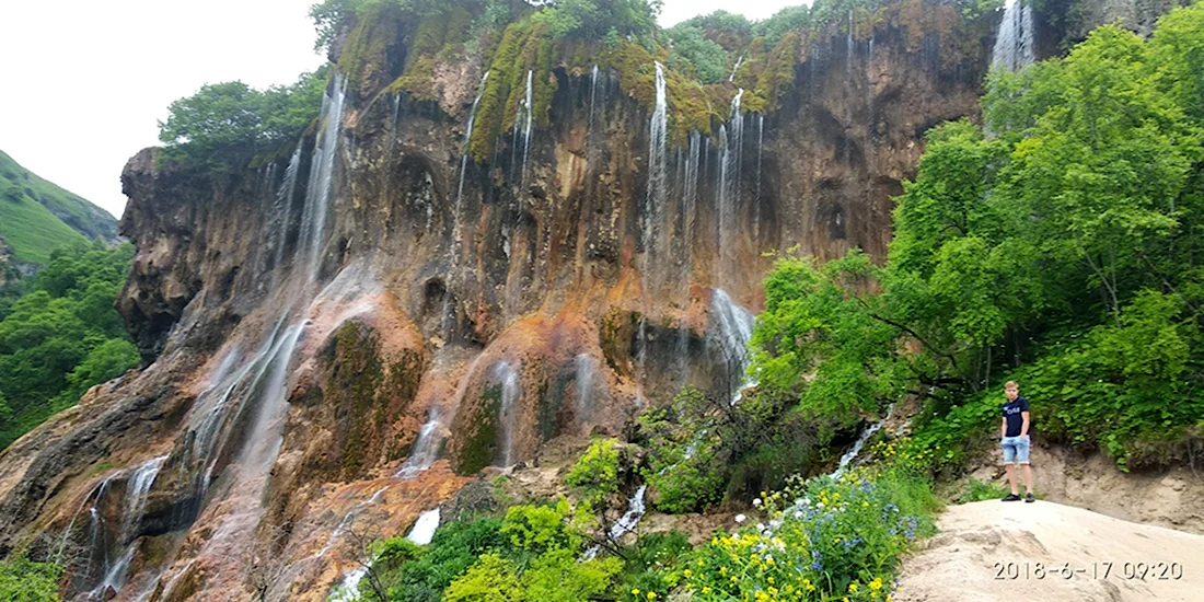 Гедмишхские водопады Царская корона
