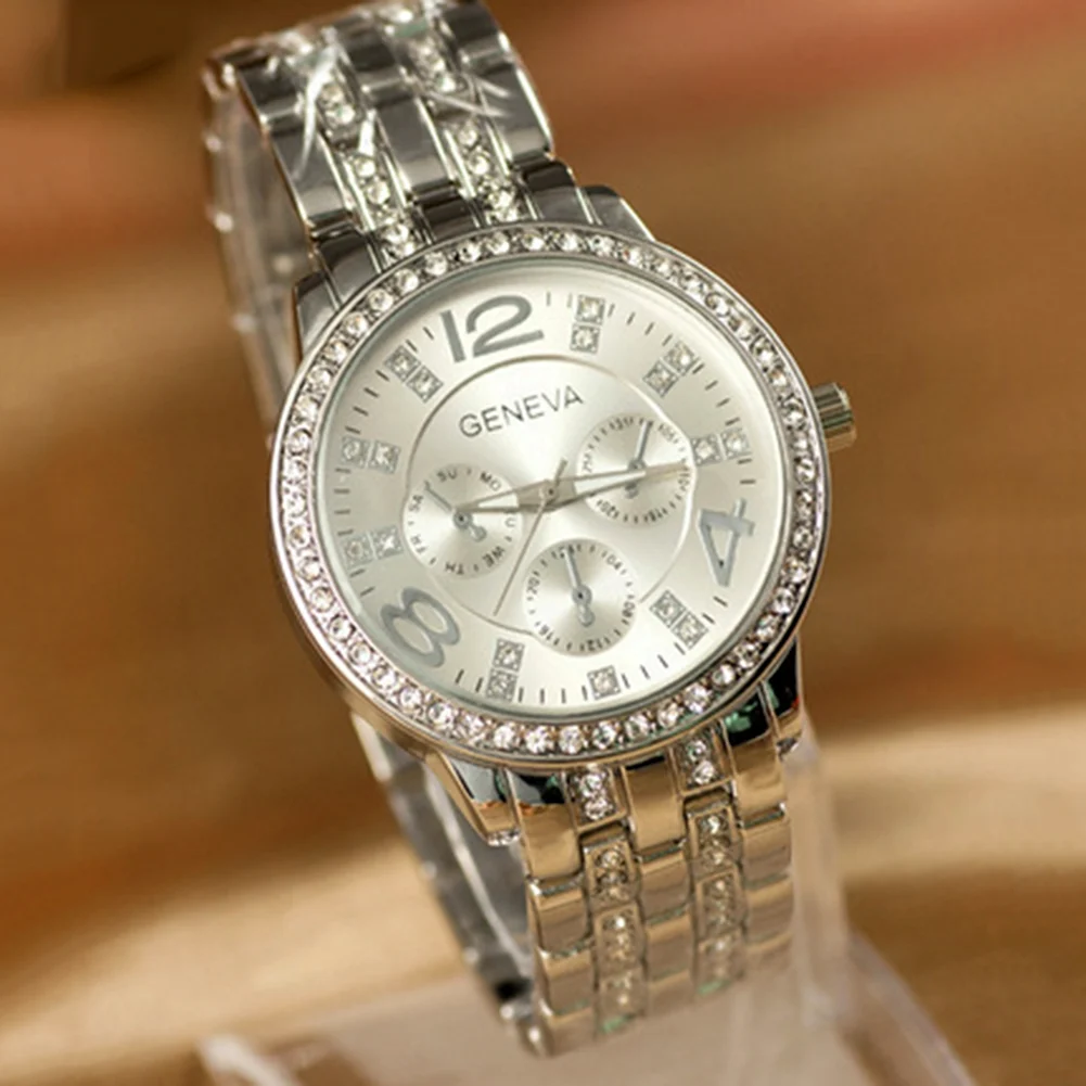 Geneva Steel Silver женские часы 299 грн