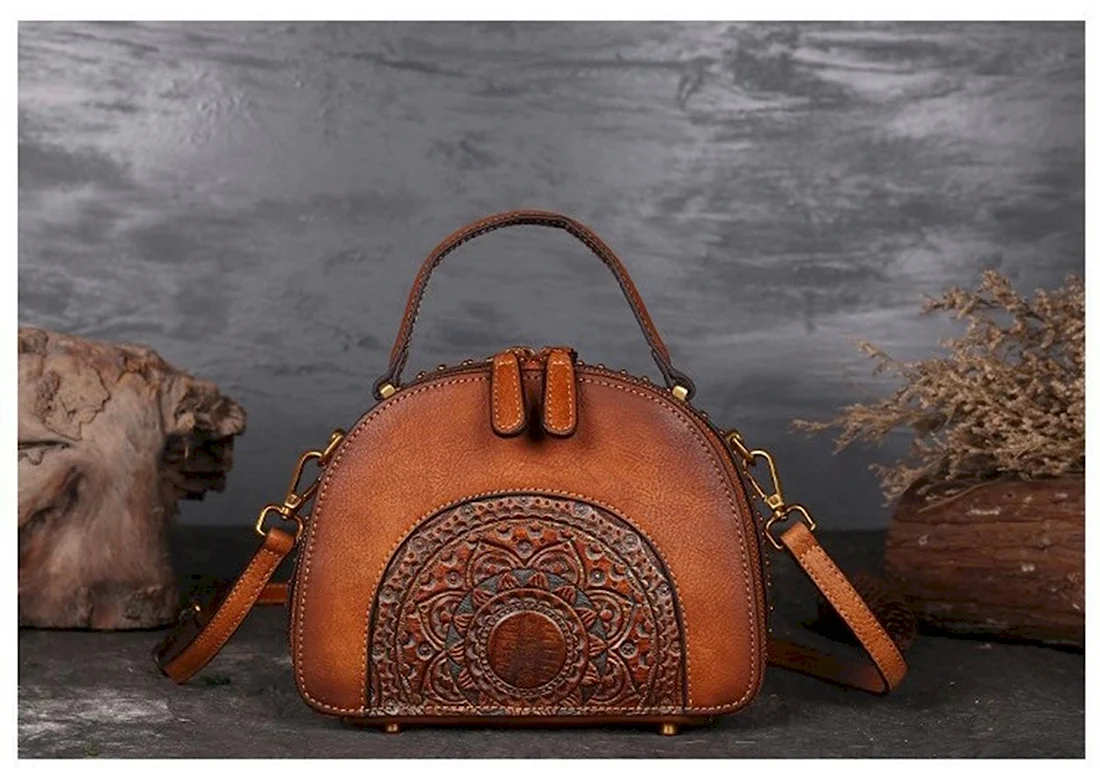 Genuine Leather сумки Италия арт Винтаж