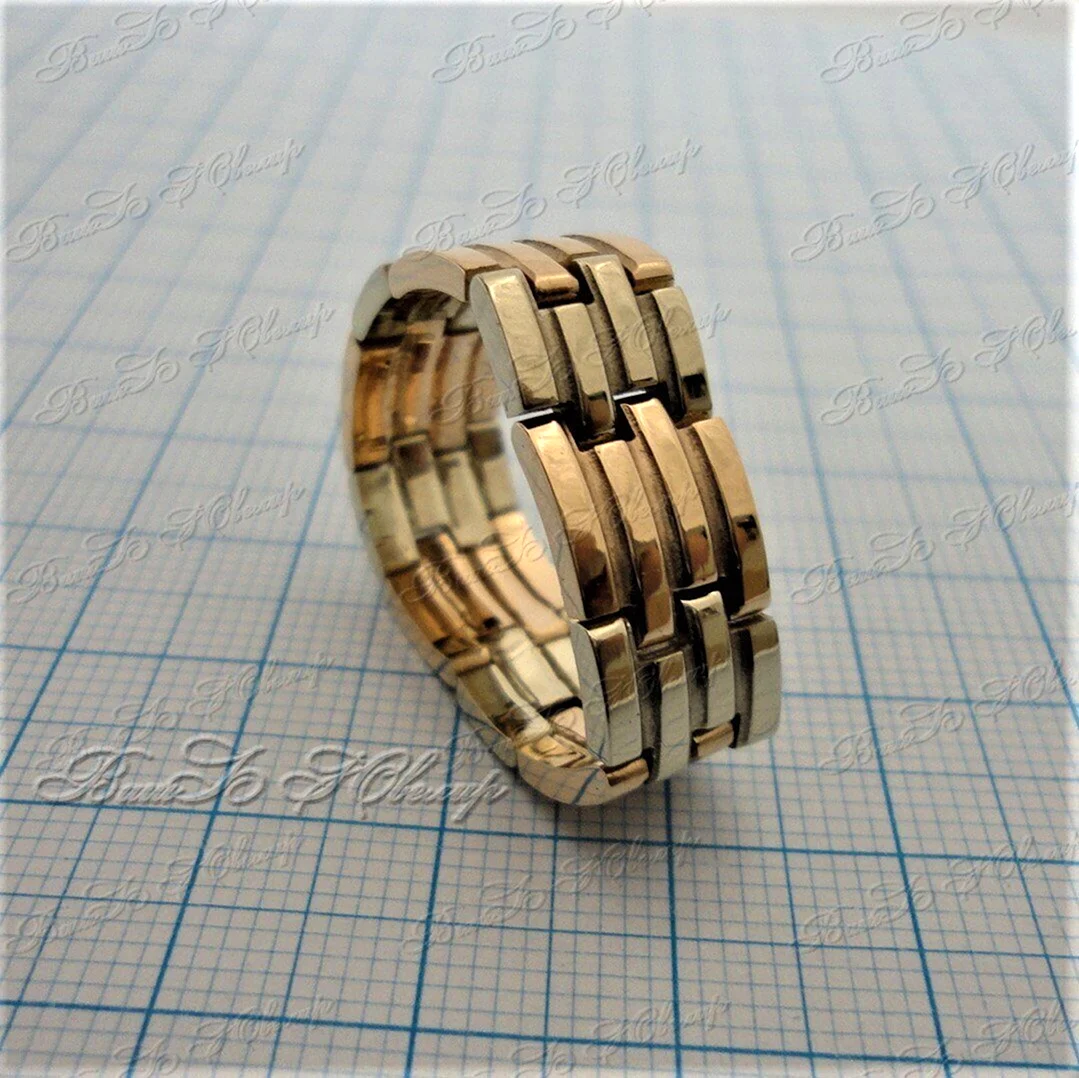 Гибкое кольцо из золота
