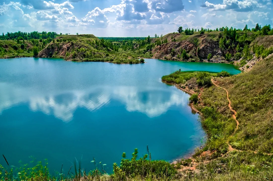 Голубые озера Славяногорск