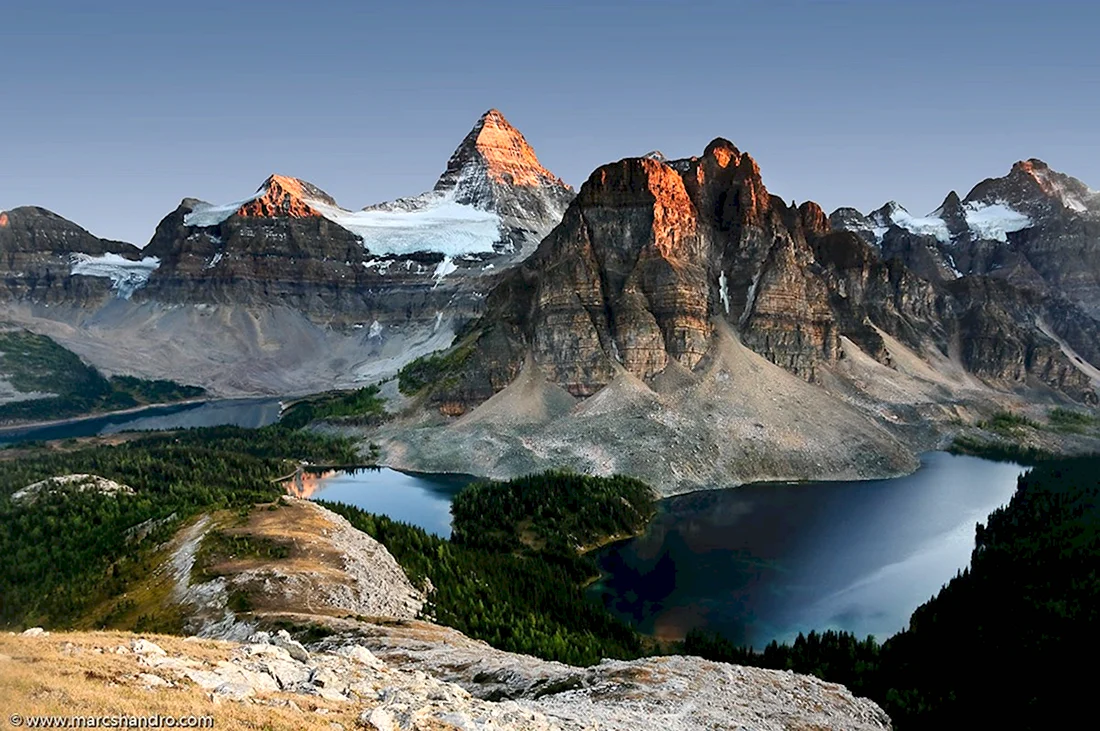 Гора Ассинибойн Канадские скалистые горы