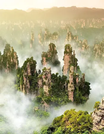 Горы Тяньцзи Китай