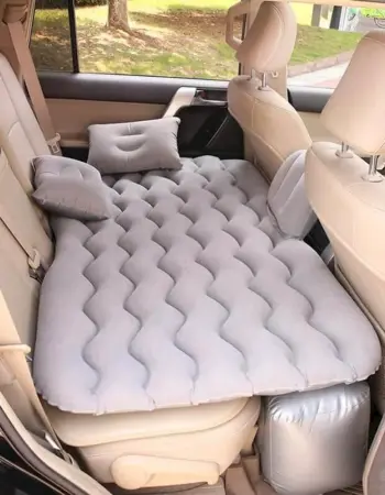 Heavy Duty car Travel Air Inflatable Mattress sleeping Bed SUV back Seat mat