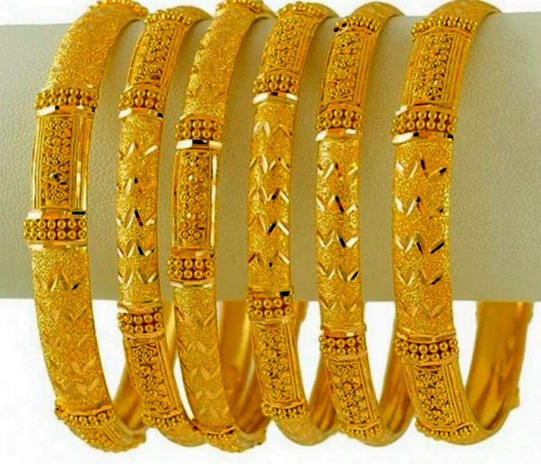 Иранские браслеты золотые
