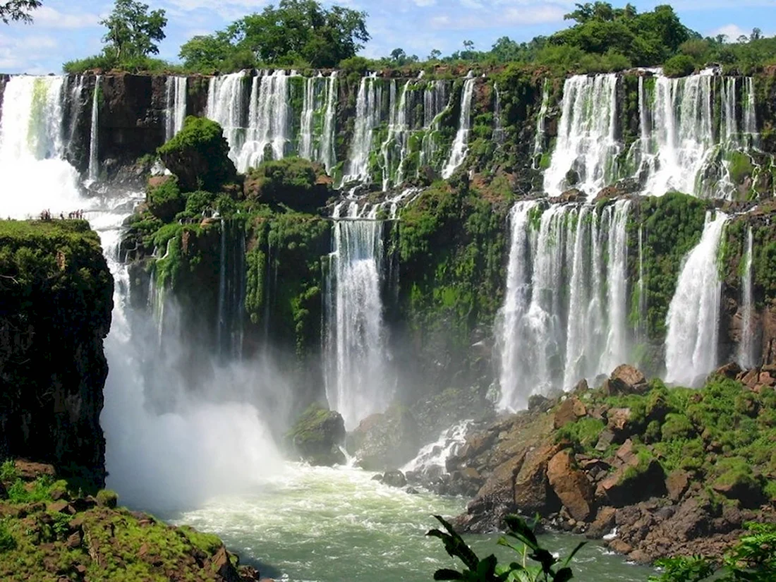 Южная Америка бугуасу водопады