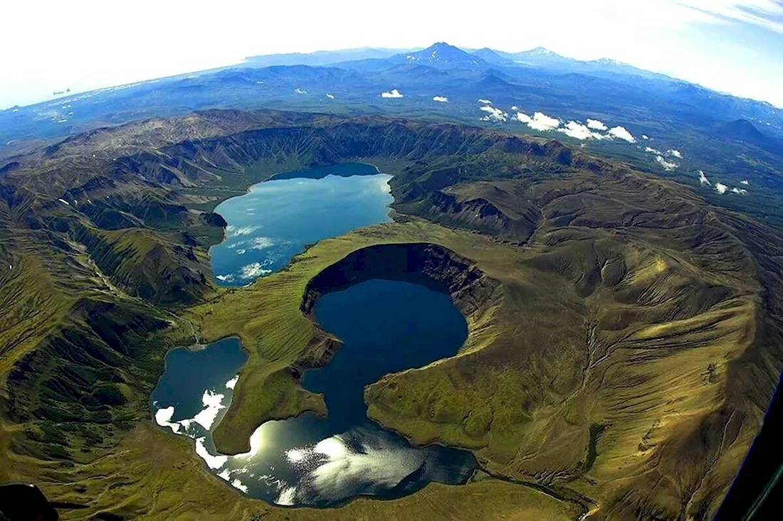 Кальдера вулкана Ксудач Камчатка
