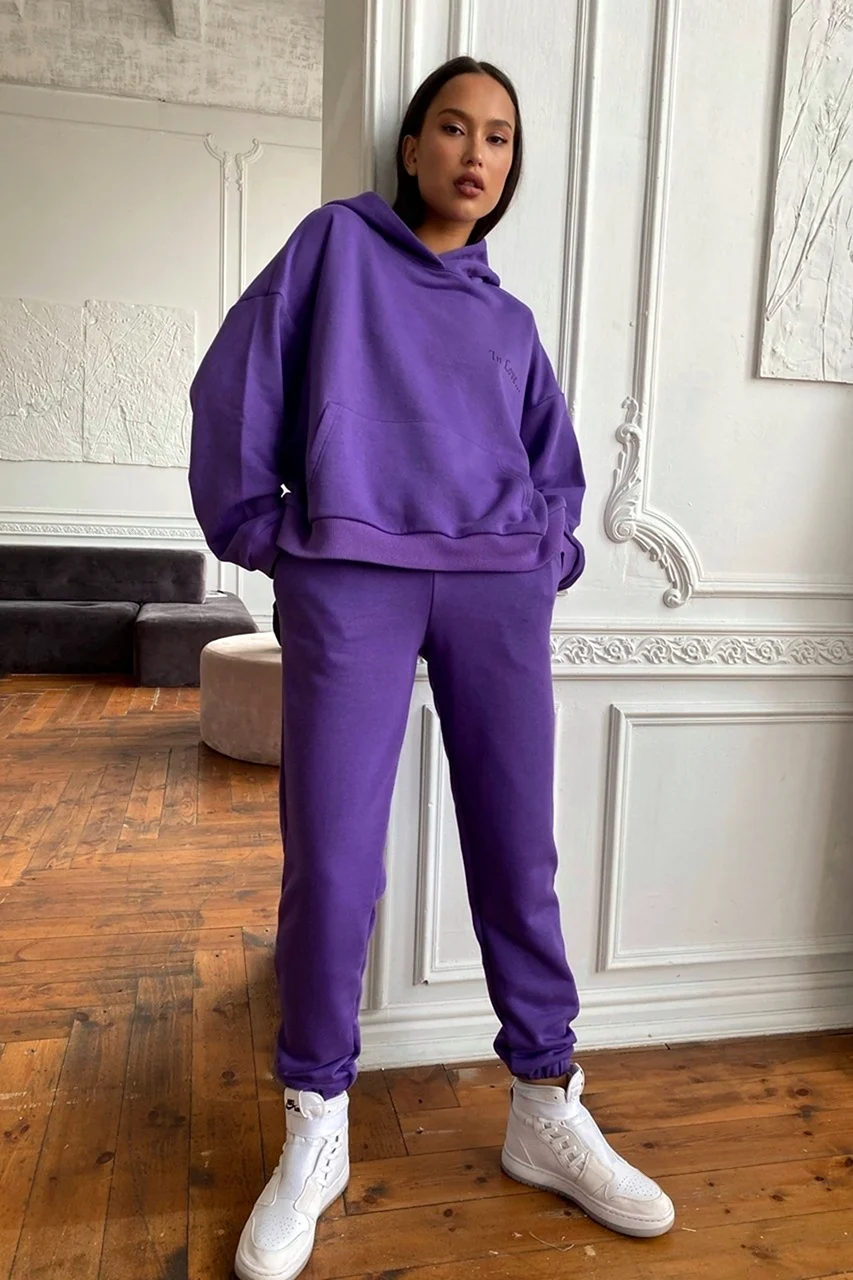 Kappa фиолетовый костюм спортивный женский
