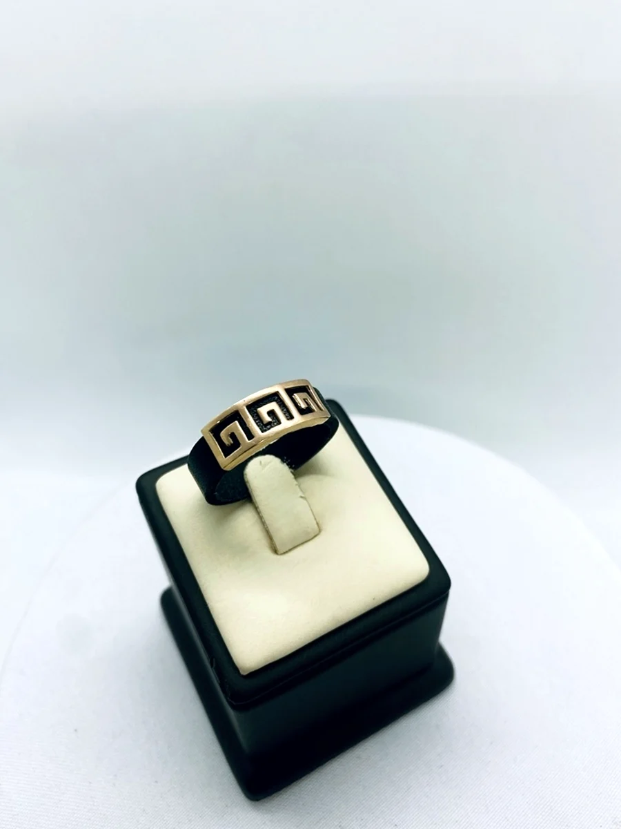 Каучуковое кольцо с серебром
