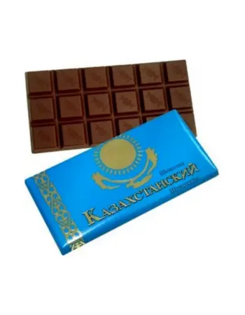 Казахские плитки шоколада