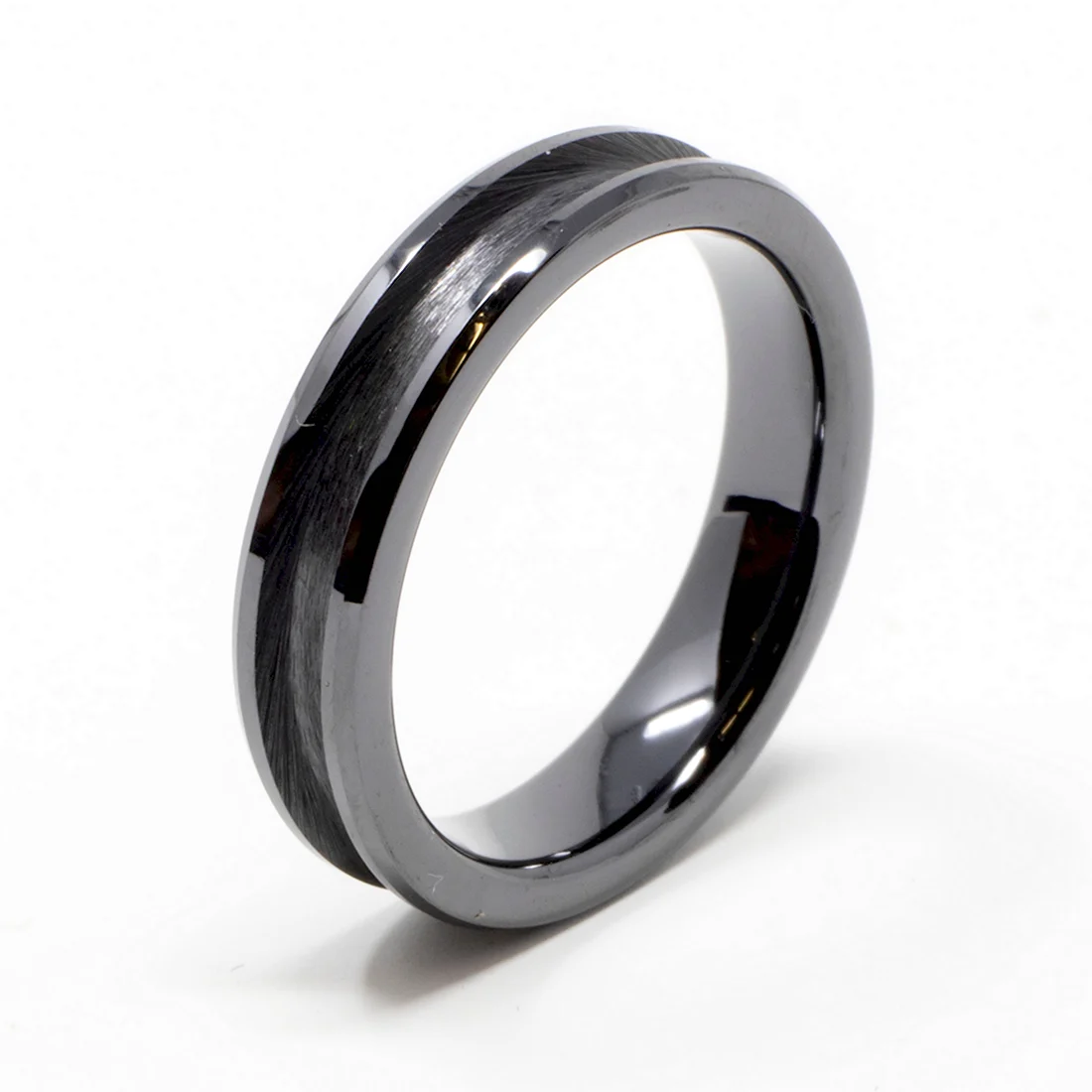 Керамическое кольцо черное