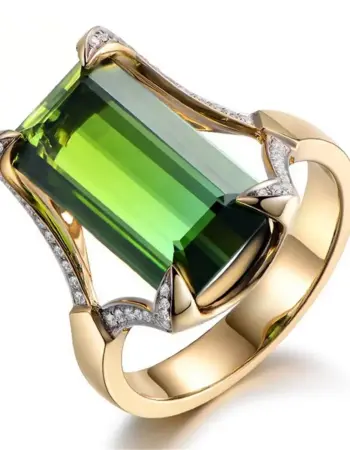 Коллекция Emerald золото изумруд