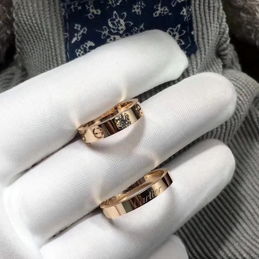 Кольца обручальные Cartier Tiffany