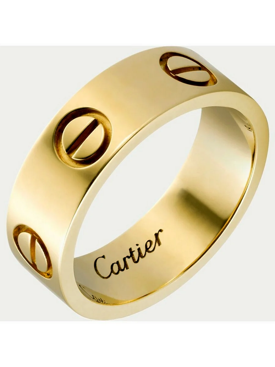 Кольцо Cartier Love Yellow Gold