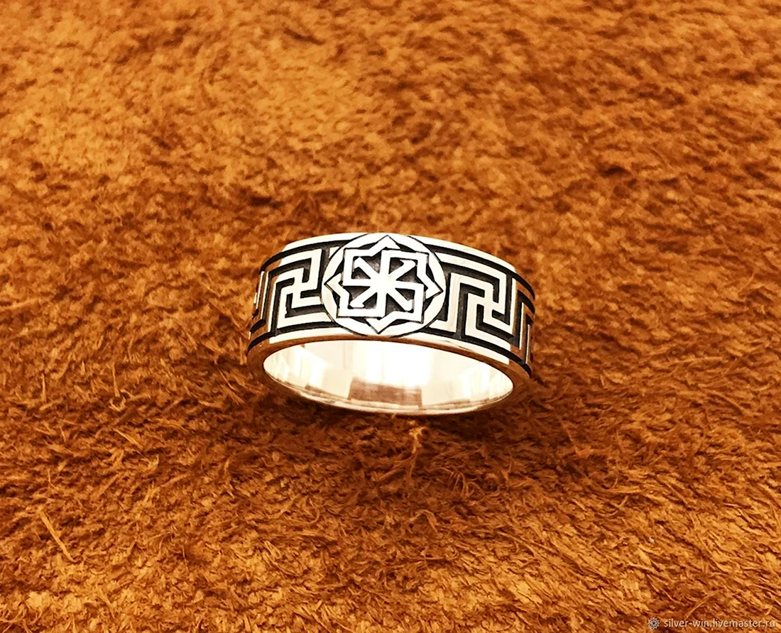 Кольцо Молвинец серебро