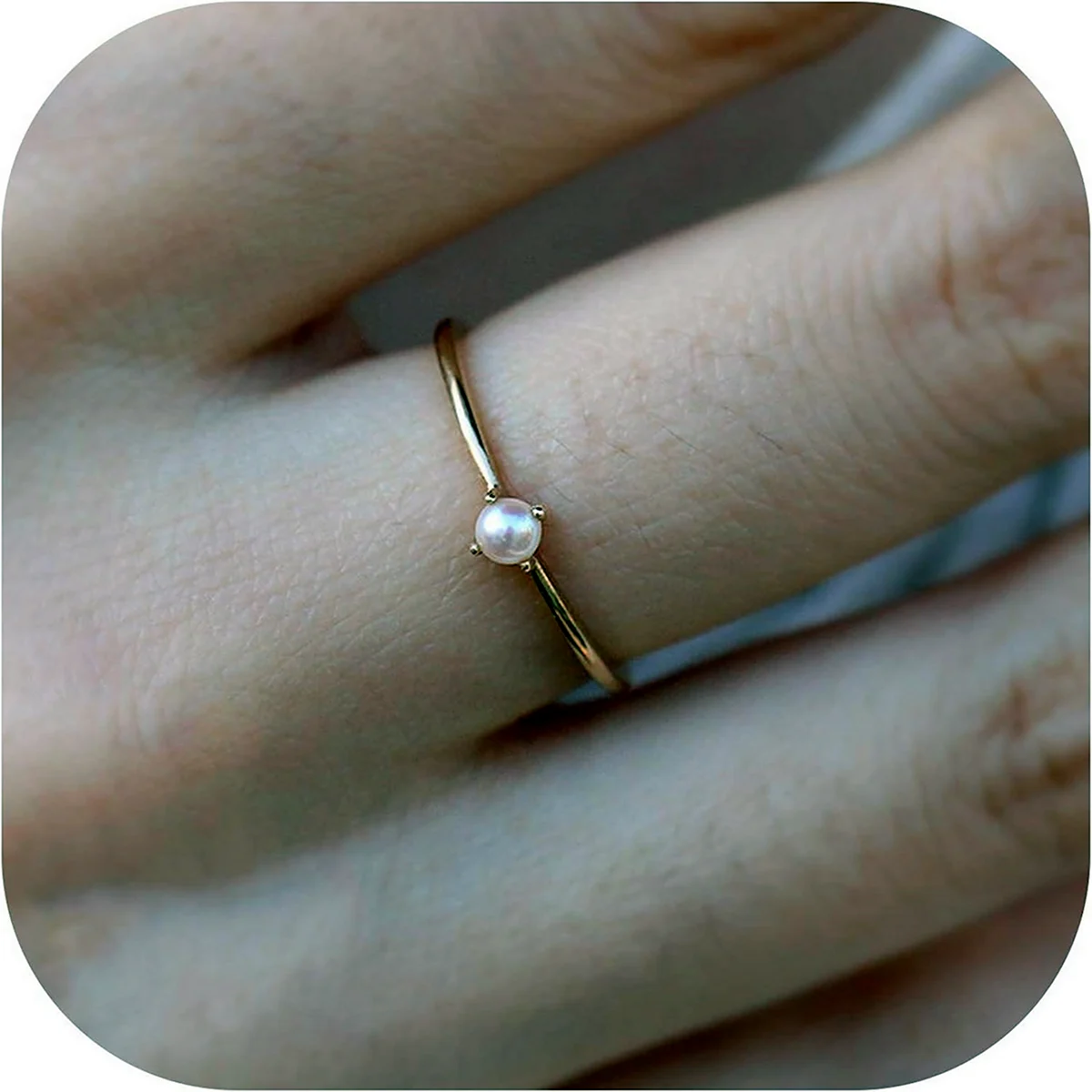 Кольцо Pearl Opaline 18.5 мм
