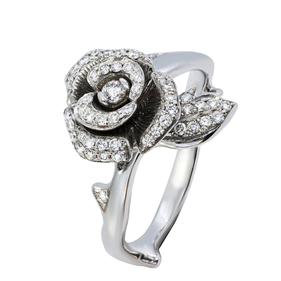 Кольцо роза с бриллиантами за 2700000