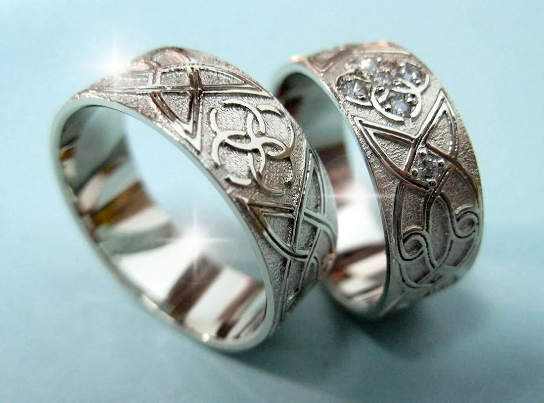 Кольцо Свадебник серебро