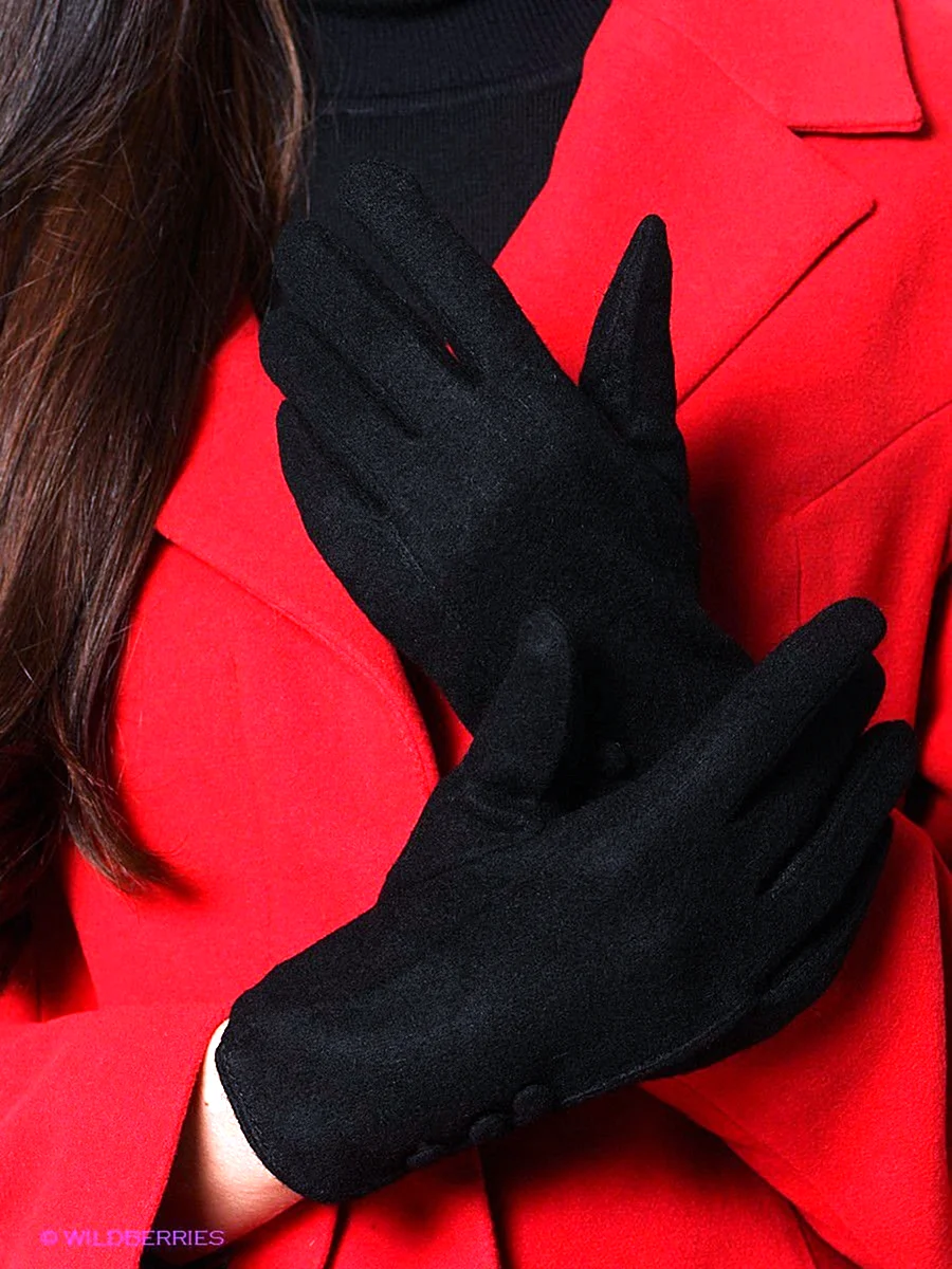 Красивые длинные перчатки