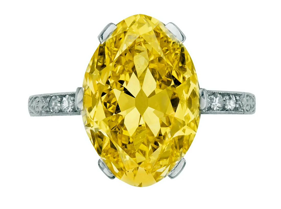 Кристис желтый бриллиант 16 карат