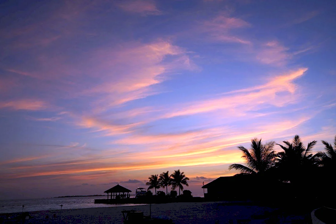 Небо Мальдивы