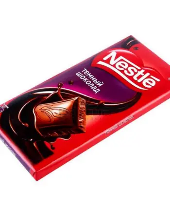 Nestle шоколад темный 90г