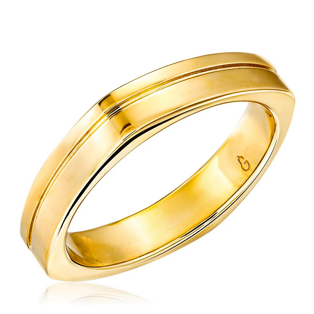 Обручальное кольцо 750 пробы золота