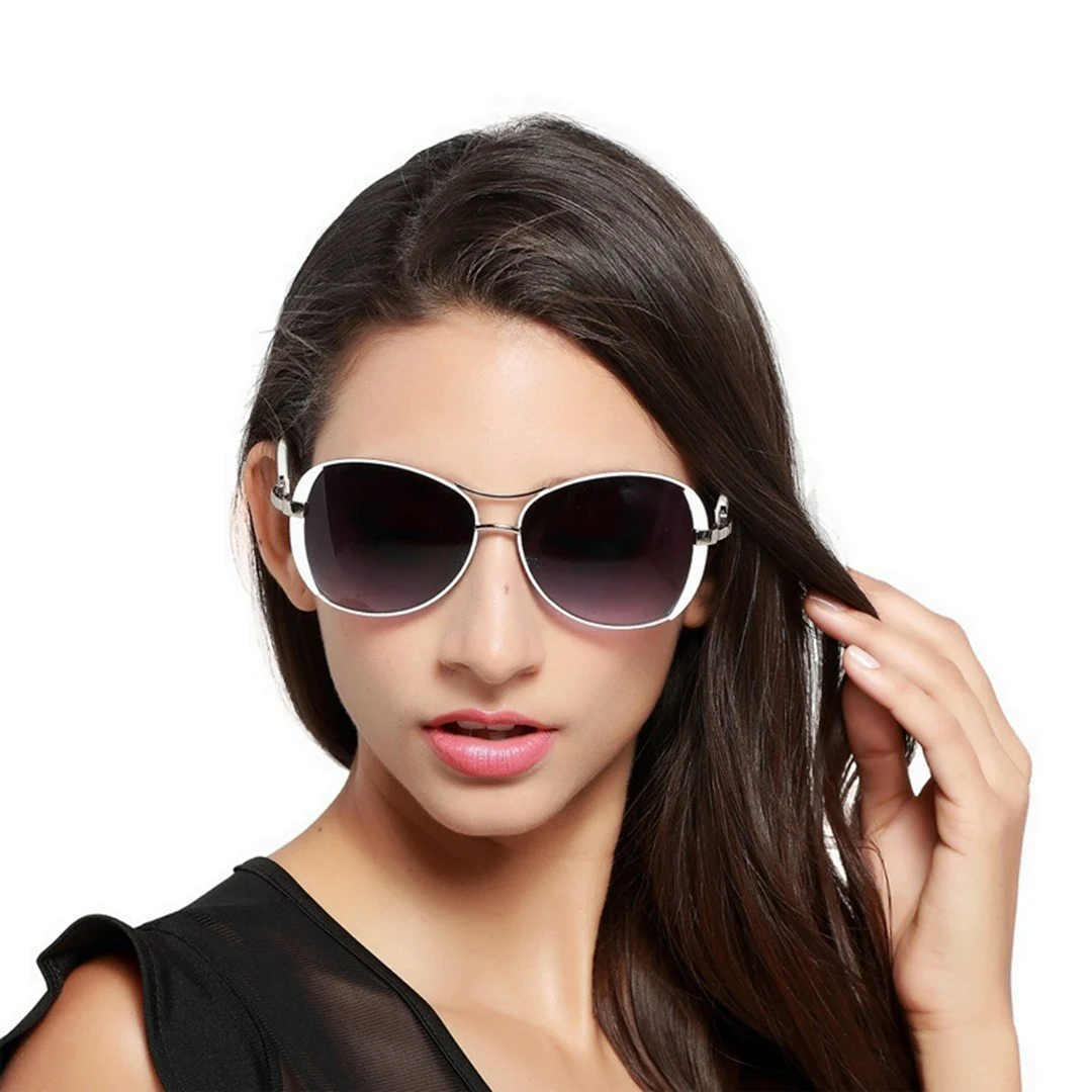 Овальные очки солнцезащитные женские