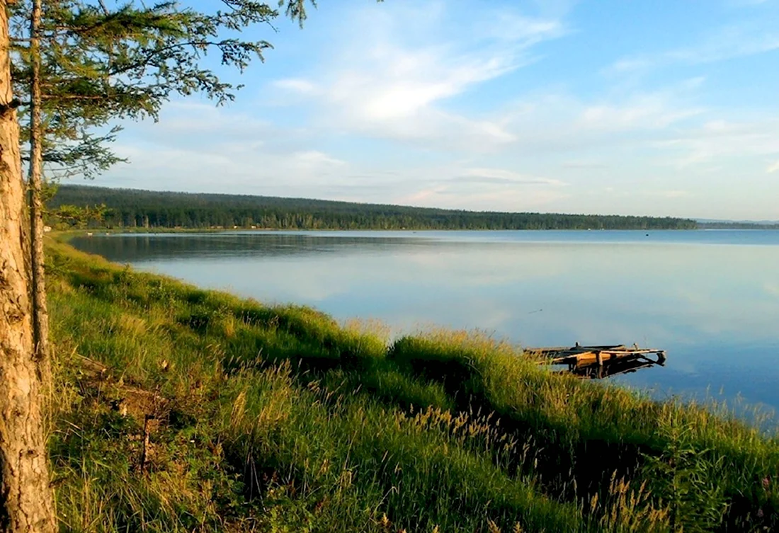 Озеро Ижбулат Дегтярск