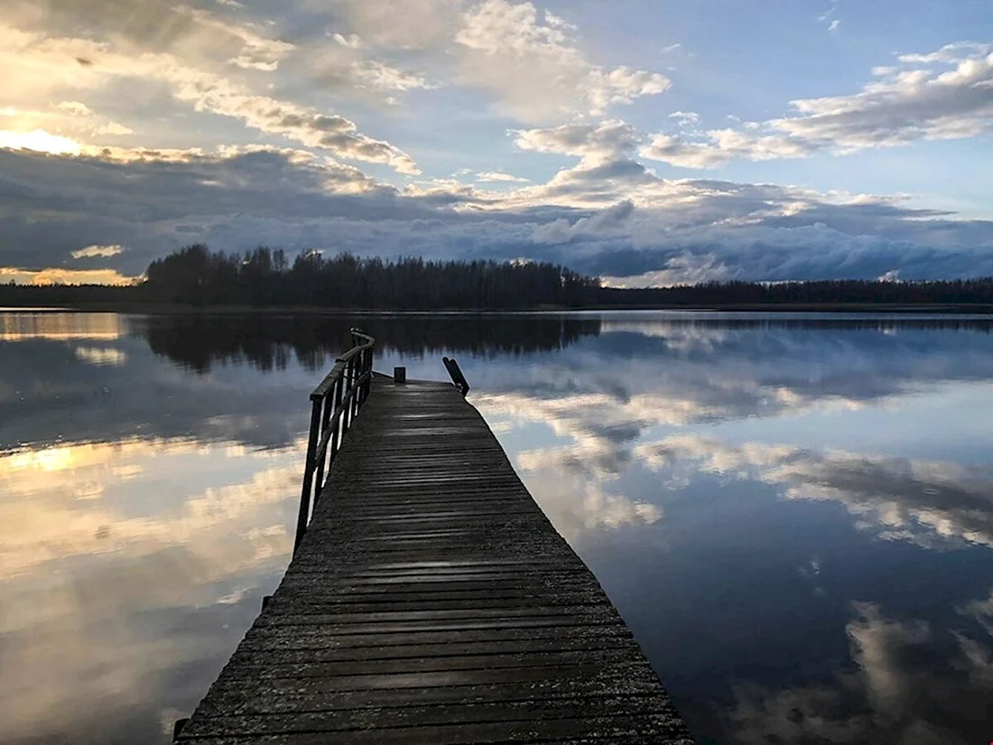 Озеро Селигер хачин