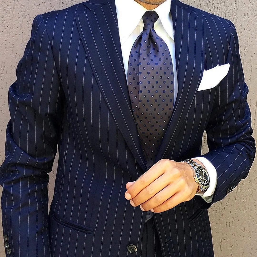 Pin Striped Suit