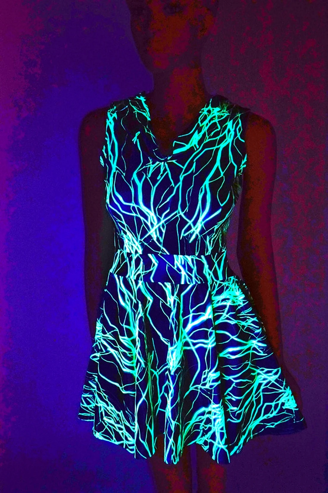 Платье UV Glow
