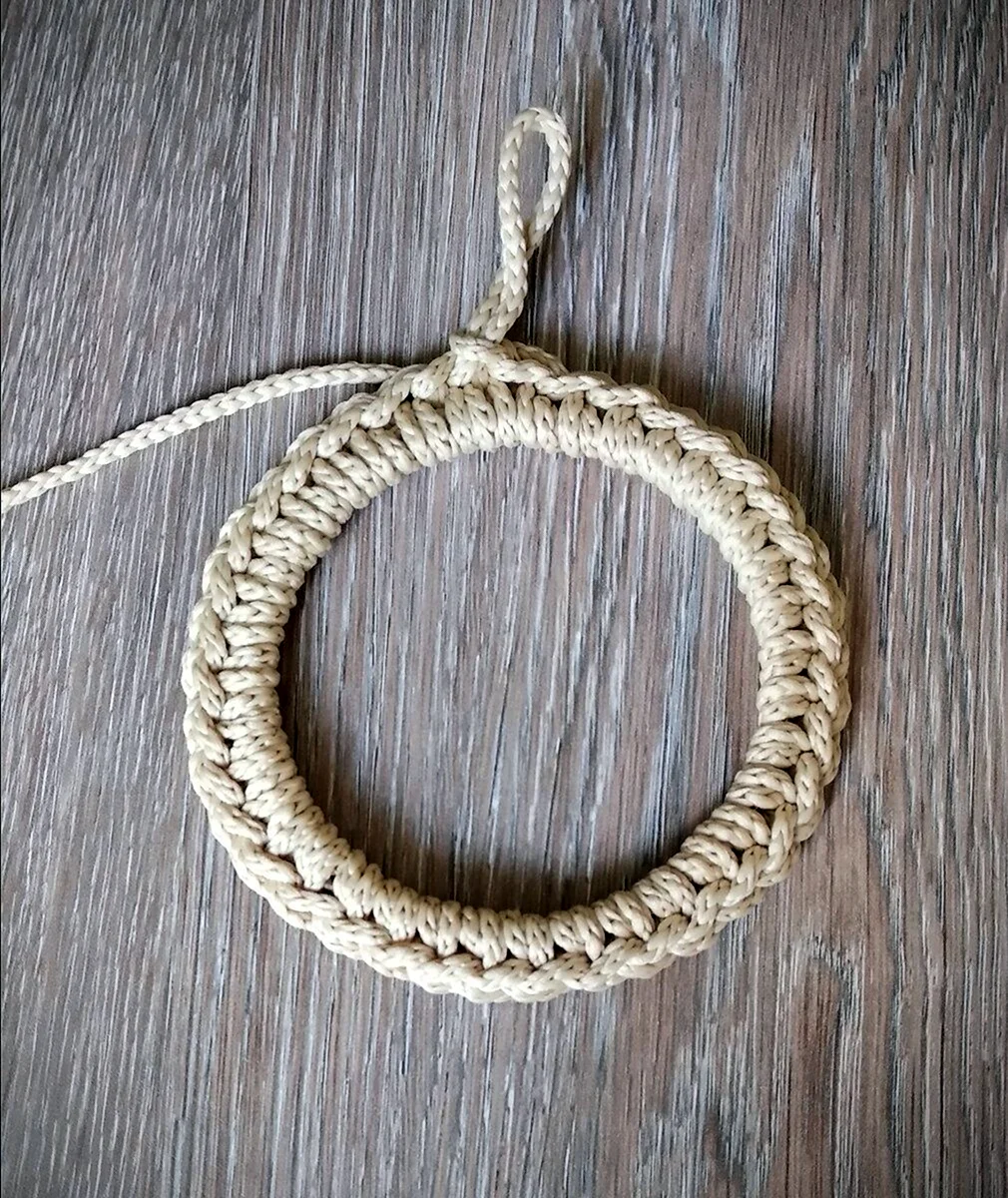 Плетение из полиэфирного шнура